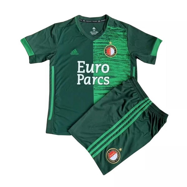 Maglia Feyenoord Rotterdam Away Bambino 21/22 Verde